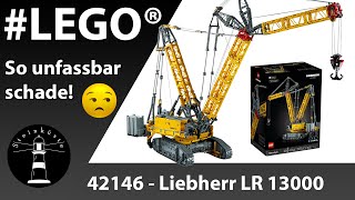 YouTube Thumbnail Damit beschwört LEGO® den eigenen Untergang - LEGO® Technic 42146 - Liebherr LR 13000 Raupenkran