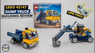 YouTube Thumbnail LEGO Technic 42147 Dump Truck &amp; Excavator B model detailed building review