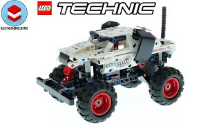 YouTube Thumbnail LEGO Technic 42150 Monster Jam Monster Mutt Dalmatian - LEGO Speed Build Review