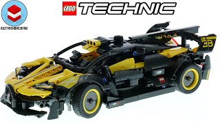 YouTube Thumbnail LEGO Technic 42151 Bugatti Bolide - LEGO Speed Build Review