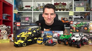 YouTube Thumbnail Alle LEGO®-Technic-Sets zu Beginn des Jahres 2023 auf einen Blick