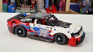 YouTube Thumbnail LEGO Technic Nascar Next Generation Chevrolet Camaro ZL1 Review #42153