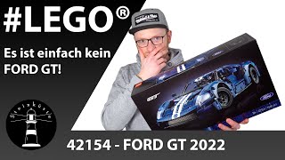 YouTube Thumbnail Was ein jämmerlicher Entwurf eines Ford GT - LEGO® Technic™ 42154 - Ford GT 2022
