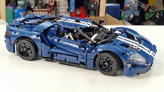 YouTube Thumbnail LEGO Technic FORD GT Review #42154