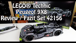 YouTube Thumbnail Review/Fazit: LEGO Peugeot 9X8 Le Mans Hypercar (Technic Set 42156)