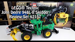 YouTube Thumbnail Review LEGO John Deere 948L-II Skidder (Technic Set 42157)