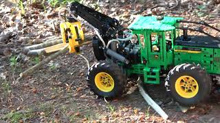 YouTube Thumbnail LEGO Technic 42157 John Deere 948L II Skidder: Let&#39;s play!