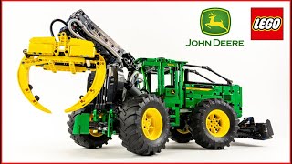 YouTube Thumbnail LEGO TECHNIC 42157 John Deere 948L II Skidder Speed Build - Brick Builder