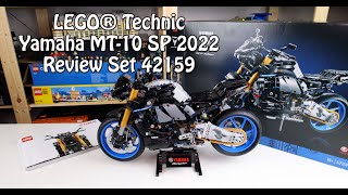 YouTube Thumbnail Pure Begeisterung? Oder ... Review LEGO Yamaha MT-10 SP 2022 (Technic Set 42159)