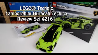YouTube Thumbnail Review LEGO Lamborghini Huracán Tecnica (Technic Set 42161)