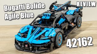 YouTube Thumbnail LEGO 42162 Review |  LEGO Technic Bugatti Bolide Agile Blue | Review 42162 | LEGO Technic 2023