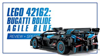 YouTube Thumbnail LEGO 42162: Bugatti Bolide Agile Blue - HANDS-ON REVIEW