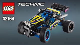 YouTube Thumbnail LEGO® Technic™ Off-Road Race Buggy (42164)[219 pcs] Building Instructions @TopBrickBuilder
