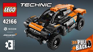 YouTube Thumbnail LEGO® Technic™ NEOM McLaren Extreme E Race Car (42166)[252 pcs] Instructions @TopBrickBuilder