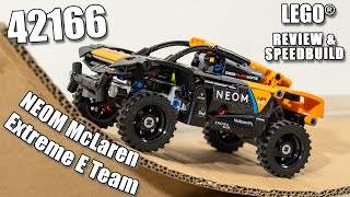 YouTube Thumbnail LEGO 42166 Review Speedbuild | LEGO Technic NEOM McLaren Extreme E Team | Speed Build | LEGO 2024