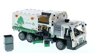 YouTube Thumbnail LEGO Technic 42167 Mack LR Electric Möllwagen – LEGO Speed Build