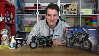 YouTube Thumbnail Ist weder die Lizenz noch 80€ wert: LEGO® Technic 42170 Kawasaki Ninja H2R Motorcycle