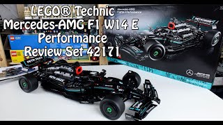 YouTube Thumbnail Review LEGO Mercedes-AMG F1 W14 E Performance (Technic Set 42171)