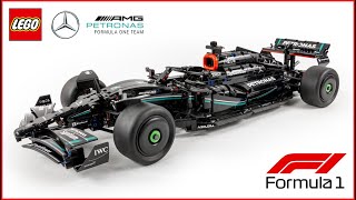 YouTube Thumbnail LEGO TECHNIC 42171 Mercedes-AMG F1 W14 E Performance Speed Build - Brick Builder
