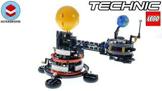 YouTube Thumbnail LEGO Technic 2024 – Planet Earth and Moon in Orbit – LEGO 42179 Speed Build Review