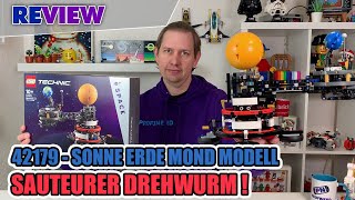 YouTube Thumbnail Teurer IDEAS Klau: Sonne Erde Mond Modell + Motor Einbau: LEGO® TECHNIC 42179 Review