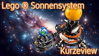 YouTube Thumbnail LEGO® Technic 42179 Sonne-Erde-Mond-Modell ☀️🌍🌕 - Kurzreview | Steinfluencer