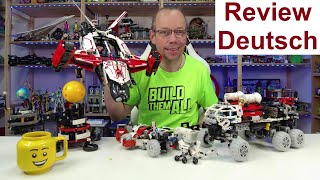 YouTube Thumbnail LEGO Technic 2024 – Alle Space sets Compilation/Collection Review