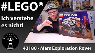 YouTube Thumbnail Übel, das SCHLIMMSTE Technik Set seit Jahren - LEGO® Technic 42180 - Mars Exploration Rover #lego