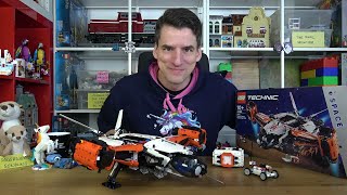 YouTube Thumbnail Ein echtes Spielzeug! LEGO® Technic 42181 VTOL Schwerlastraumfrachter LT81