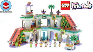 YouTube Thumbnail LEGO Friends 42604 Heartlake City Shopping Mall – LEGO Speed Build Review