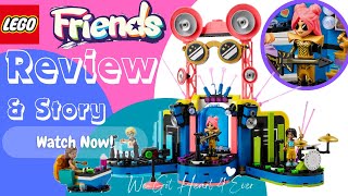 YouTube Thumbnail New singer on the block Ley-La! Brand New 2024 Lego friends Heartlake City Music Talent Show 42616