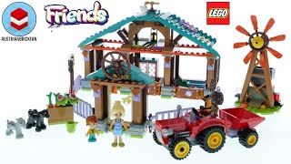 YouTube Thumbnail LEGO Farm Animal Sanctuary – LEGO Friends 42617 Speed Build Review