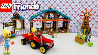 YouTube Thumbnail LEGO Friends - Auffangstation für Farmtiere - Farm Animal Sanctuary - 42617- Unboxing