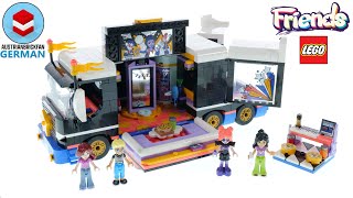 YouTube Thumbnail LEGO Friends 42619 Popstar Tourbus – LEGO Speed Build Review