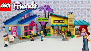 YouTube Thumbnail LEGO Friends - Ollys und Paisleys Familien Haus - Olly and Paisley&#39;s Family Houses - 42620 -