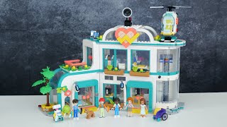 YouTube Thumbnail LEGO Friends 42621 Heartlake City Krankenhaus – LEGO Speed Build