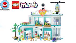 YouTube Thumbnail LEGO Friends 42621 Heartlake City Hospital – LEGO Speed Build Review