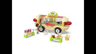 YouTube Thumbnail LEGO Friends Hot Dog Food Truck Vehicle Set 42633