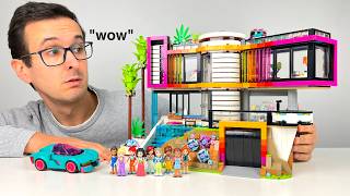 YouTube Thumbnail LEGO Friends Mansion Review