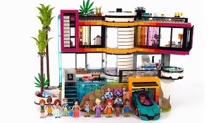 YouTube Thumbnail LEGO Friends Andrea&#39;s Modern Mansion 42639 review! The new flagship of the line!
