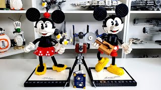 YouTube Thumbnail LEGO Disney Mickey &amp; Minnie Mouse Character Review 43179