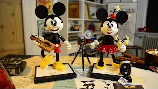 YouTube Thumbnail LEGO Disney Mickey Mouse &amp; Minnie Mouse Buildable Characters Designer Video | 43179