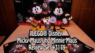 YouTube Thumbnail Review LEGO Micky Maus und Minnie Maus (Disney Set 43179)