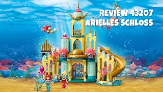 YouTube Thumbnail Review LEGO 43207 Arielles Unterwasserschloss