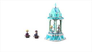 YouTube Thumbnail LEGO Disney Frozen Anna and Elsa&#39;s Merry-Go-Round 43218