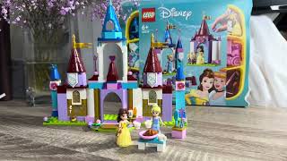 YouTube Thumbnail LEGO Disney  |  Belle &amp; Cinderella | 43219