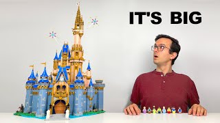 YouTube Thumbnail NEW LEGO Disney Castle Review