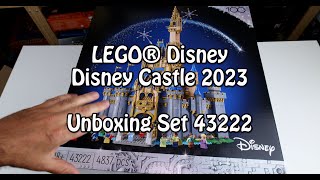 YouTube Thumbnail Unboxing LEGO Disney Castle 2023 (Set 43222)