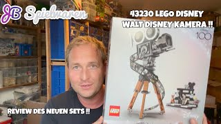 YouTube Thumbnail Ein tolles Set! 43230 LEGO Walt Disney Kamera im Review!