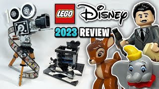 YouTube Thumbnail LEGO Disney 100 Walt Disney Tribute Camera (43230) - 2023 EARLY Set Review